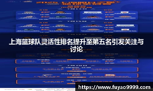 上海篮球队灵活性排名提升至第五名引发关注与讨论